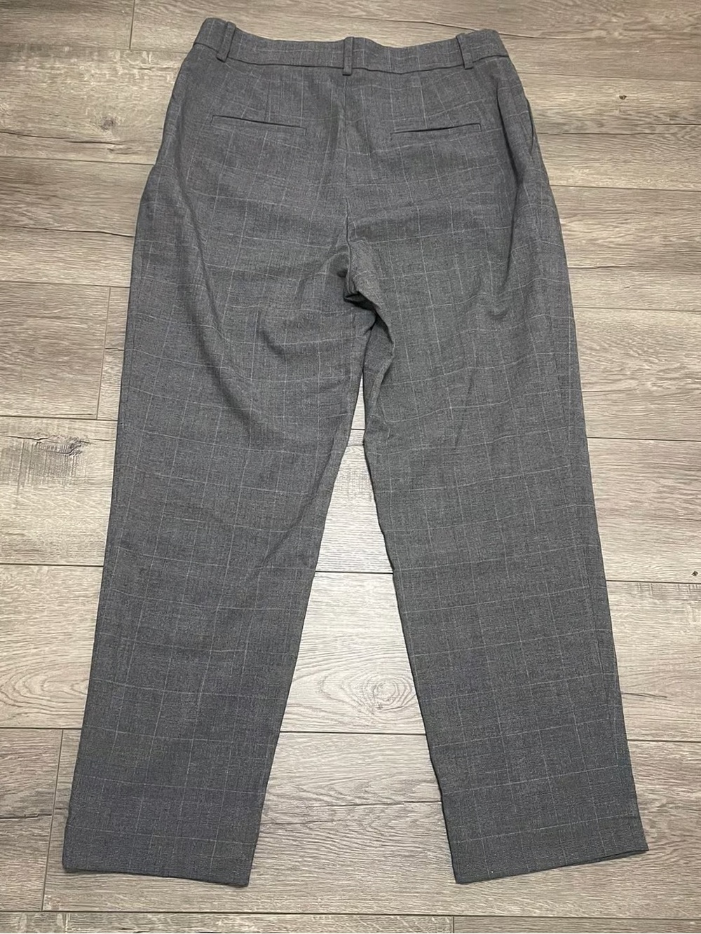 & Other Stories Gray Plaid Trousers - Picture 2 of 5